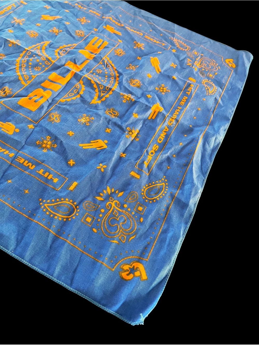 Limited Edition BILLIE Eilish 
Bandana-style Scarf - Hit Me Hard and Soft
